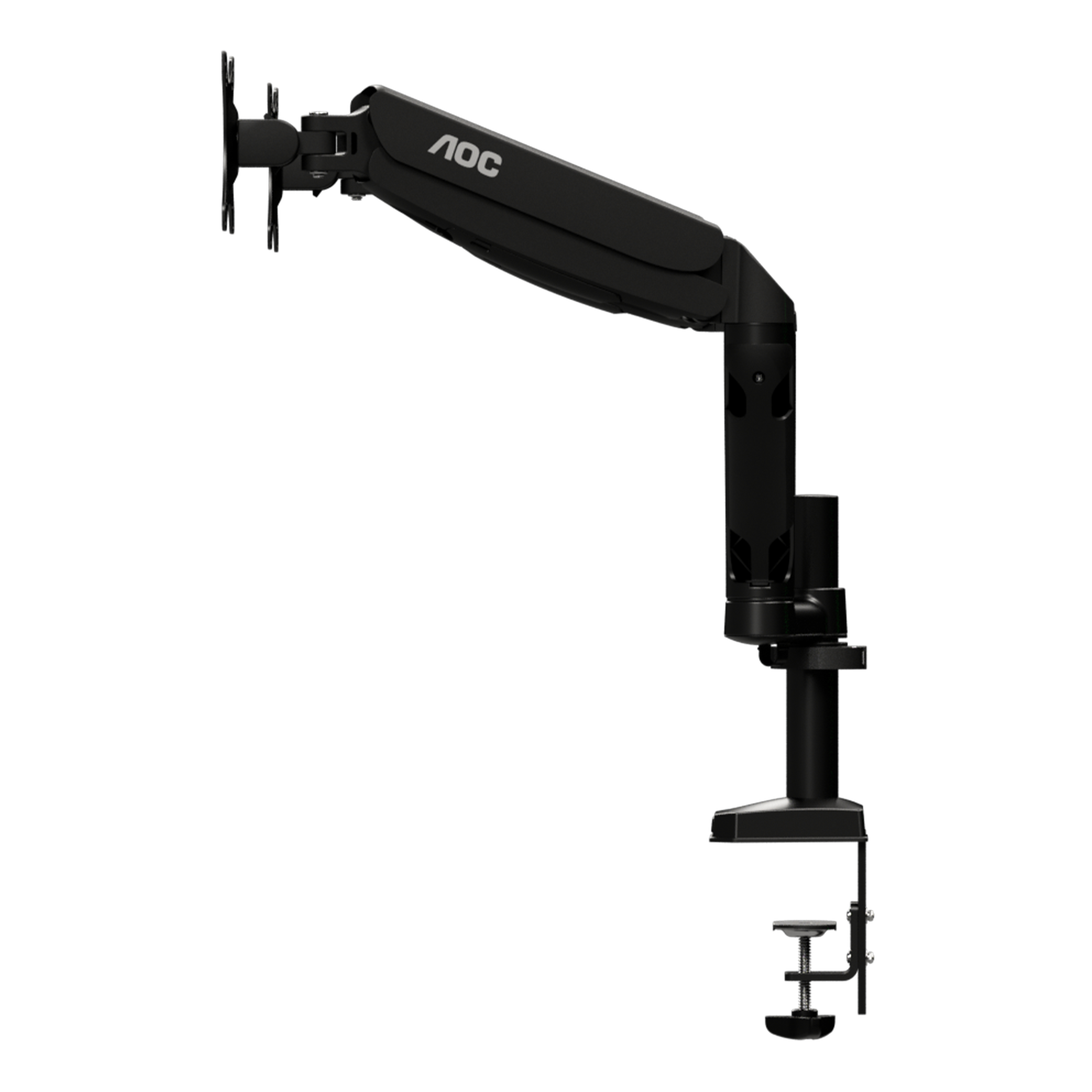 AOC AD110D0 - Befestigungskit - einstellbarer Arm - für 2 LCD-Displays - Schwarz - Bildschirmgröße: bis zu 27 Zoll, Ansicht 2