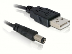 Delock Stromkabel - GS-Buchse 5,4 mm (M) zu USB (M), Ansicht 2