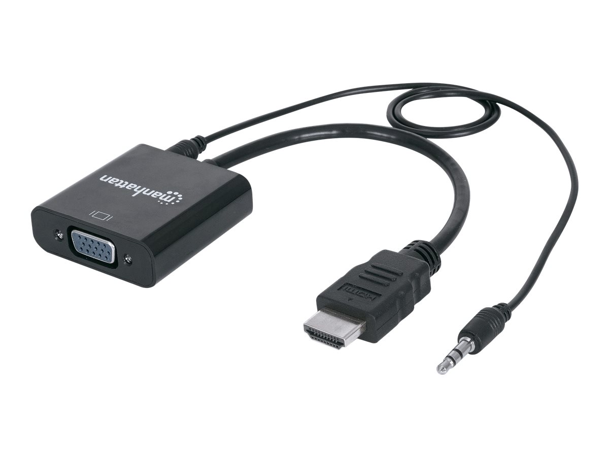 Manhattan HDMI auf VGA Konverter, HDMI-Stecker