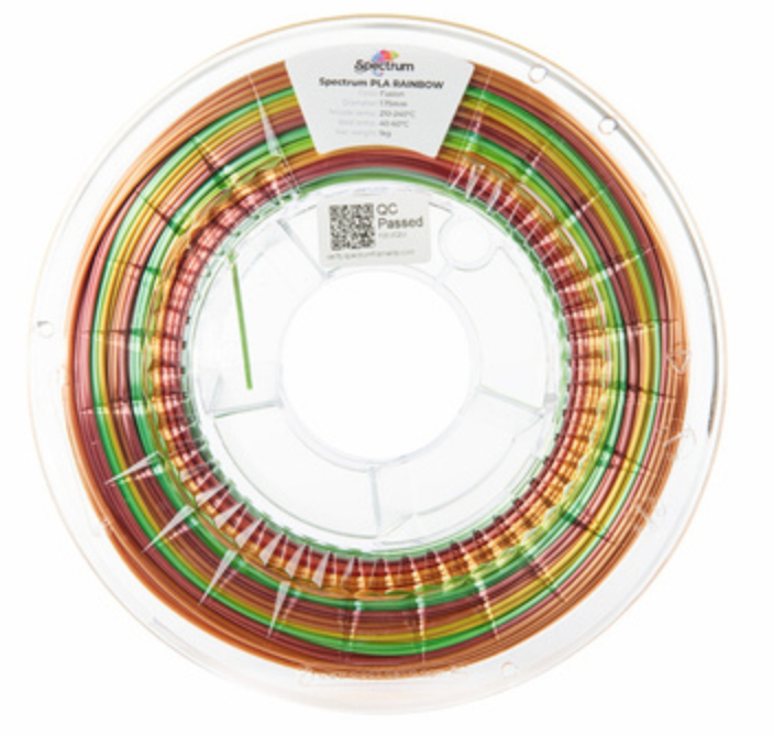 Spectrum Filaments Filament· PLA SILK Rainbow· FUSION· 1.75mm· 1kg, Ansicht 4