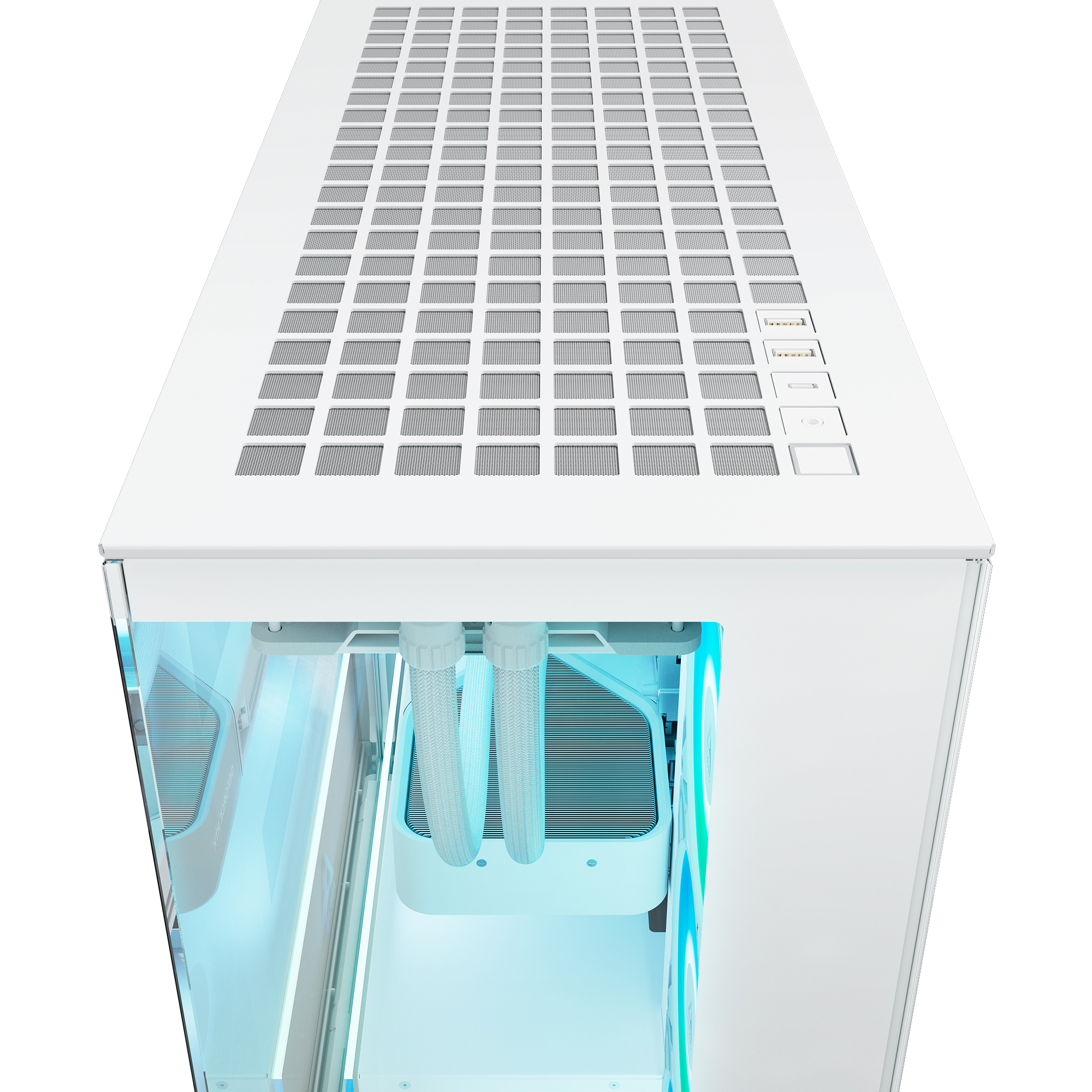 Arctic PC-Gehäuse Xtender White - Midi/Minitower - ATX, Ansicht 3