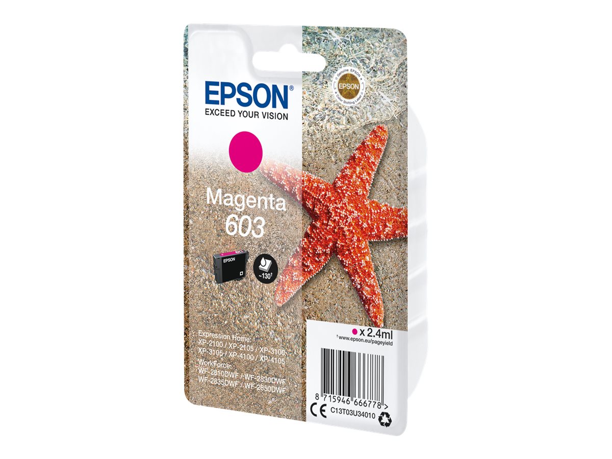 Epson 603 - 2.4 ml - Magenta - original - Blister