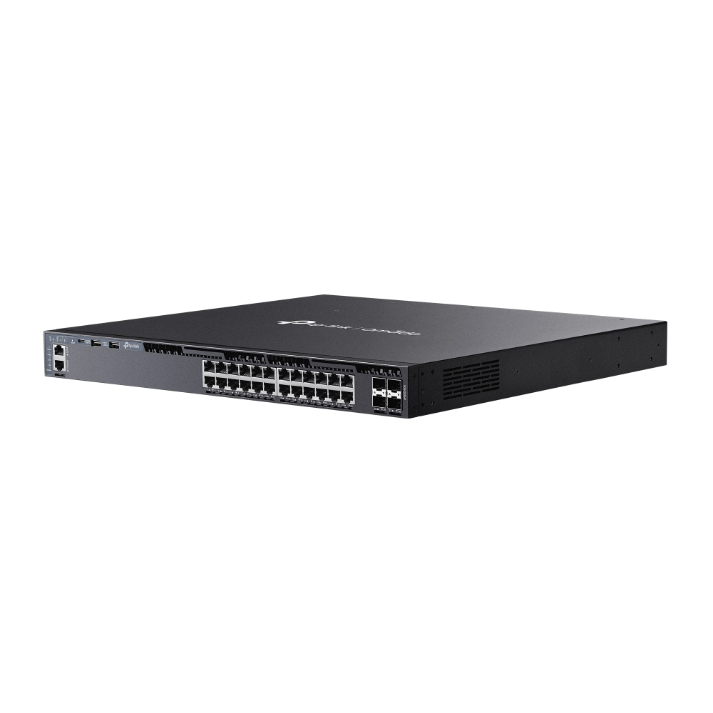 TP-LINK Omada SG6428XHP V1 - Switch - L3 - managed - 24 x 10/100/1000 (PoE+), Ansicht 2
