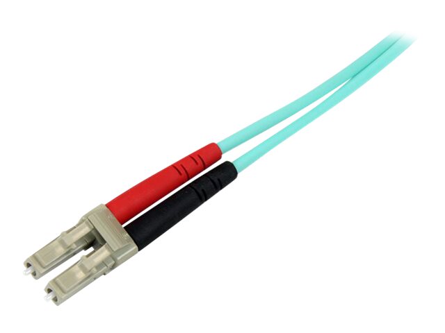 StarTech.com 10m OM3 LWL Patchkabel, Multimode-Glasfaserkabel, LC auf LC - Patch-Kabel - LC Multi-Mode (M)