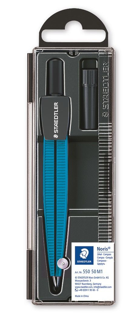 STAEDTLER 550 - Noris - Schulzirkel - schwarz - blau