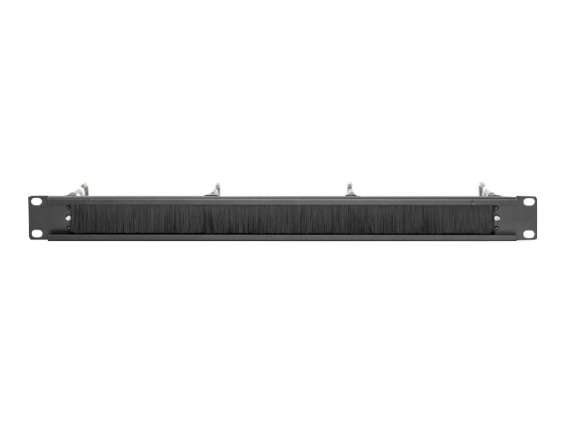 DIGITUS Kabelrangierpanel mit Stahlbügeln und Bürstenleiste für 482,6 mm (19)-Schränke, 1HE, Ansicht 4