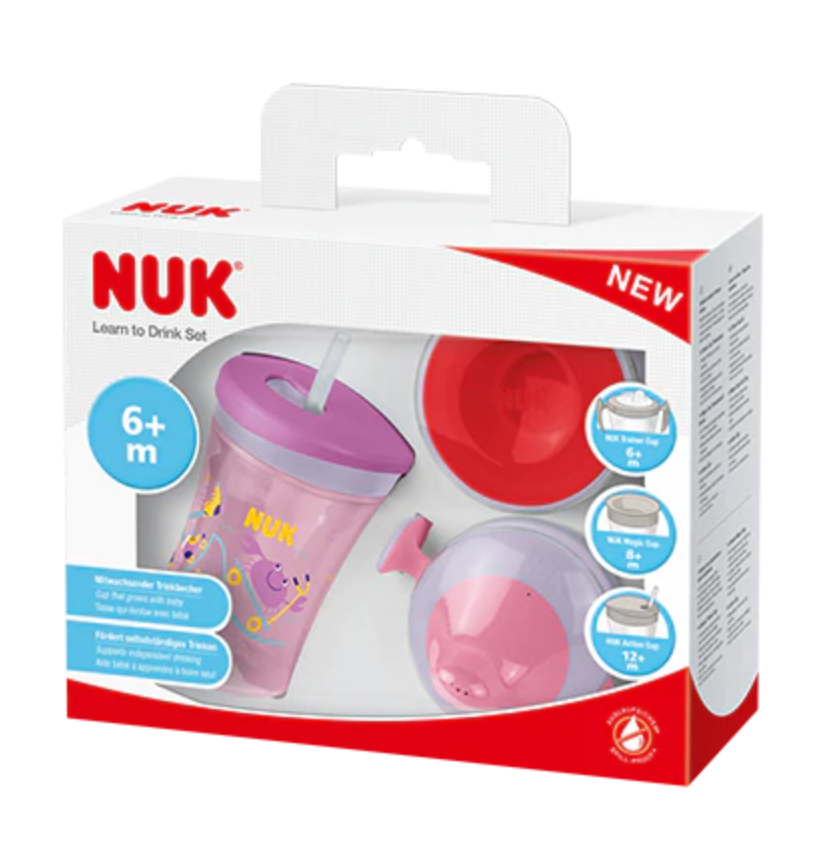 NUK 10255637 - Set - 0,23 l - Pink - Polypropylen - Tasse - Erfrischende Getränke, Ansicht 2