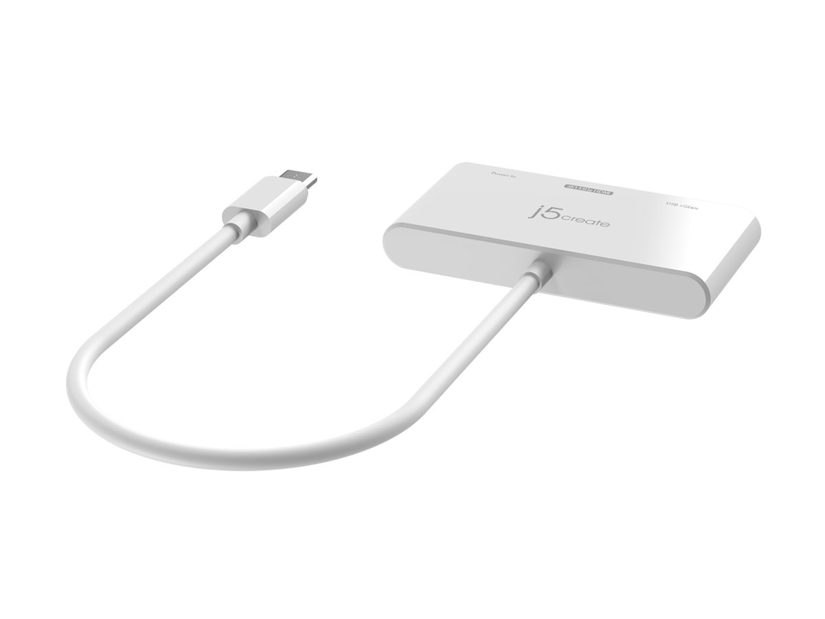 j5create JCA399 - Videoadapter - 24 pin USB-C männlich zu HDMI, USB-C (PD), Ansicht 4