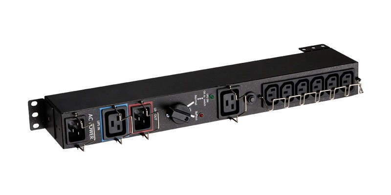Eaton HotSwap MBP - Umleitungsschalter (Rack - einbaufähig) - Wechselstrom - 3000 VA - Ausgangsanschlüsse: 5 - 19, Ansicht 2