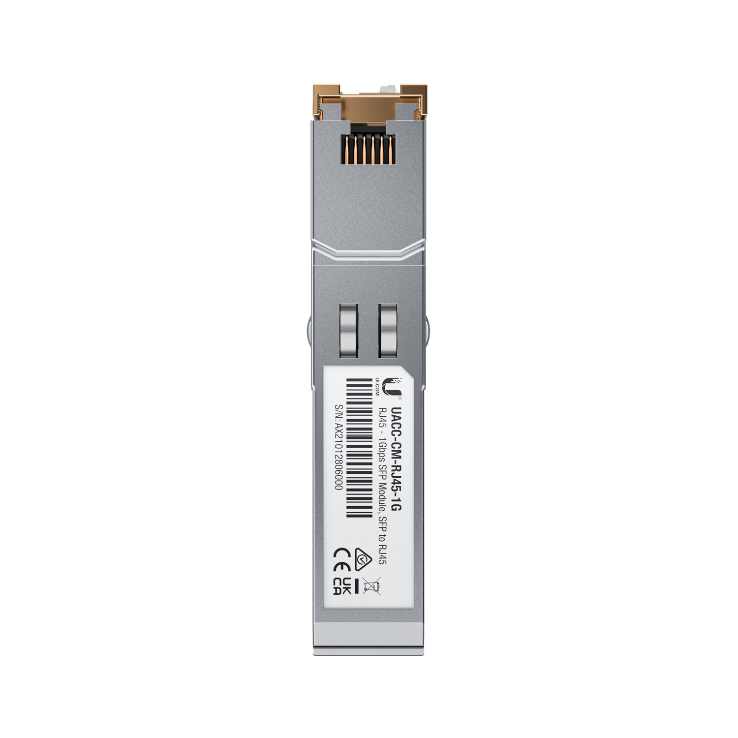 UbiQuiti UACC-CM-RJ45-1G - SFP (Mini-GBIC)-Transceiver-Modul, Ansicht 4