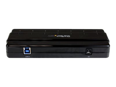 StarTech.com 7 Port USB 3.0 SuperSpeed Hub - USB 3 Hub Netzteil / Stromanschluss und Kabel, Ansicht 5