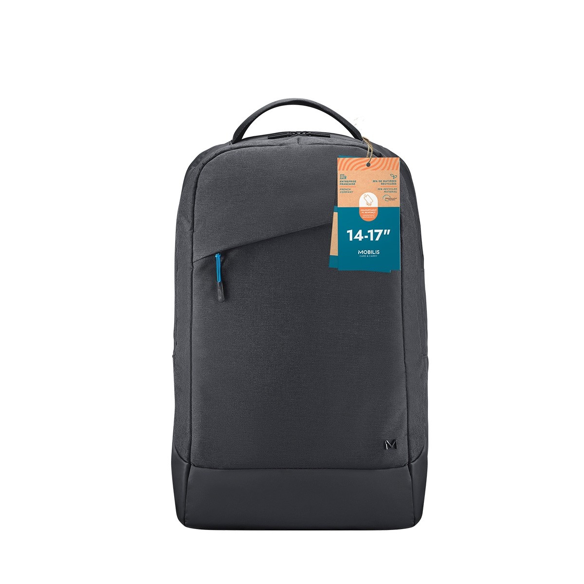 Mobilis TRENDY BACKPACK 14-17IN BLACK -, Ansicht 4