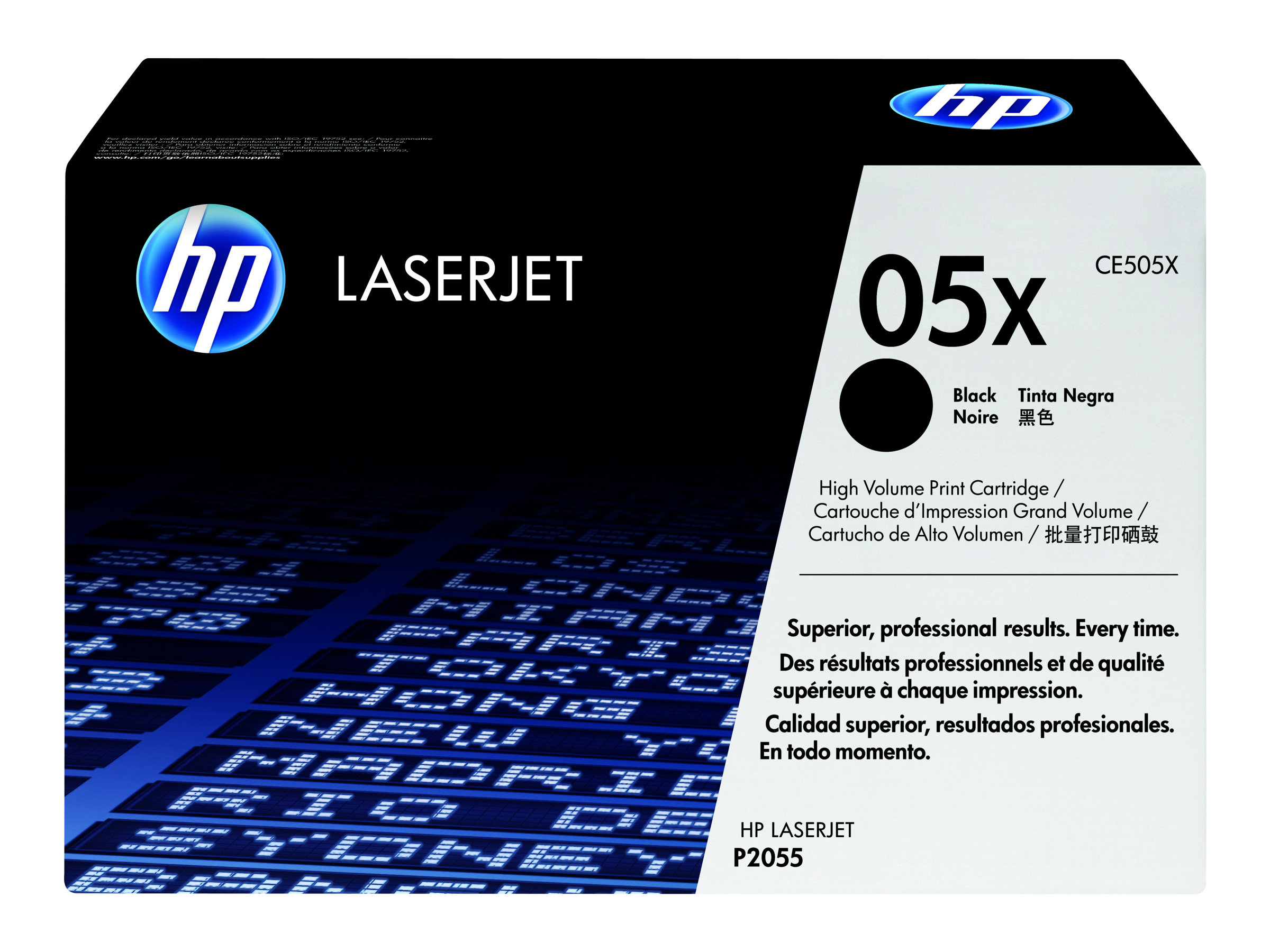 Toner CE505X / schwarz / bis zu 6500 Seiten / für HP LaserJet P2055