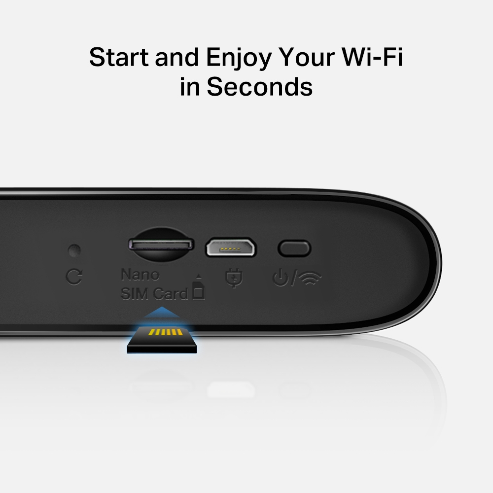 Mercusys WL-Router MT110 4G LTE Mobile Wi-Fi, Ansicht 4