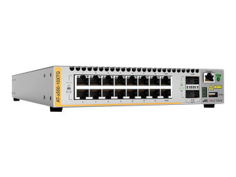 Allied Telesis AT X550-18XTQ - Switch - L3 - Smart - 16 x 100010000 + 2 x 40 Gigabit QSFP+ (Uplink)