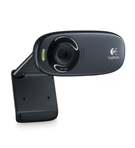Logitech 960-000585 - 1280 x 720 Pixel - 5 MP - USB - Schwarz - MacOS - Android, Ansicht 2