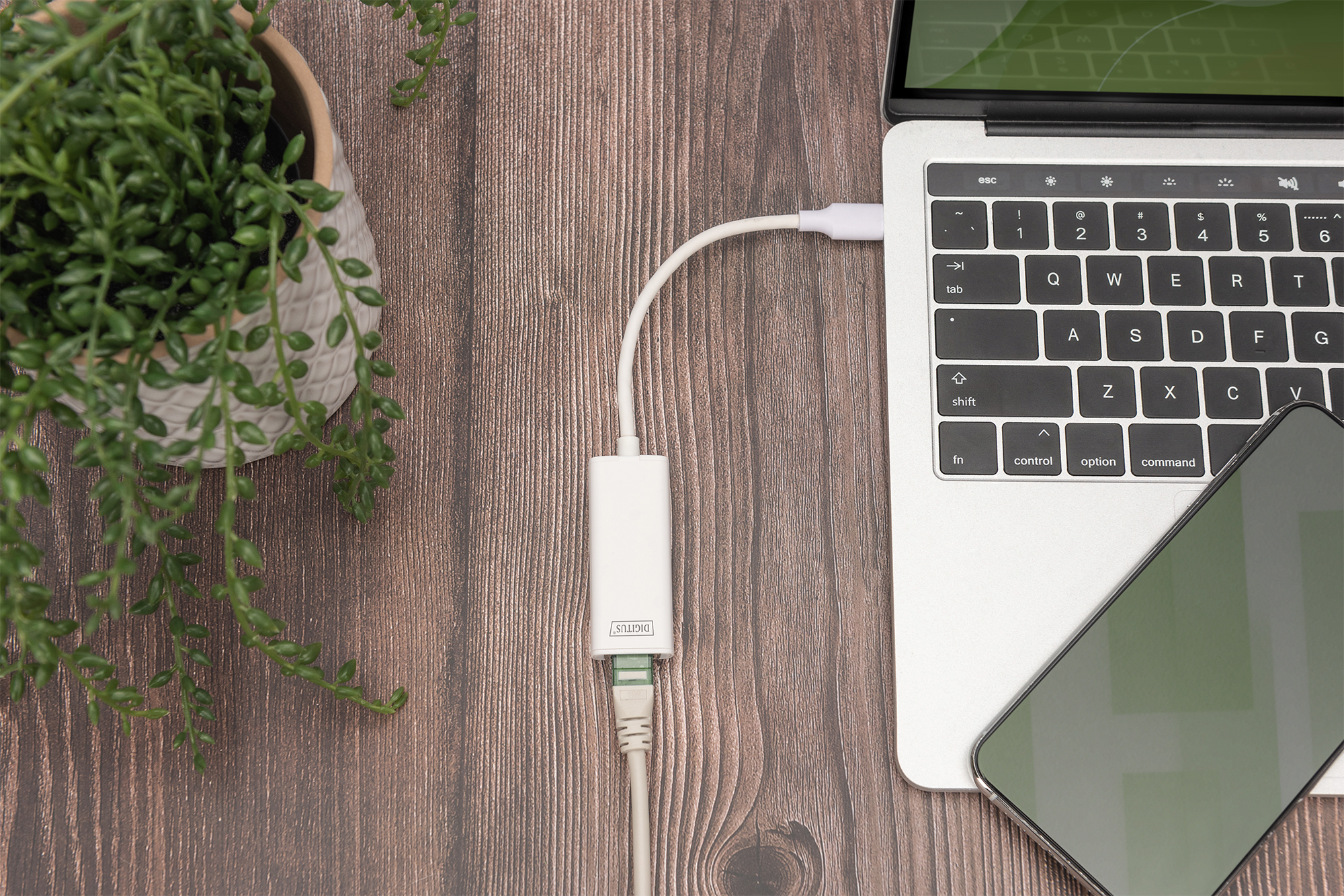 DIGITUS USB Type-C Gigabit Ethernet Adapter, Ansicht 4