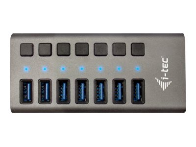 i-tec USB 3.0 Charging HUB 7 port + Power Adapter 36 W, Ansicht 4