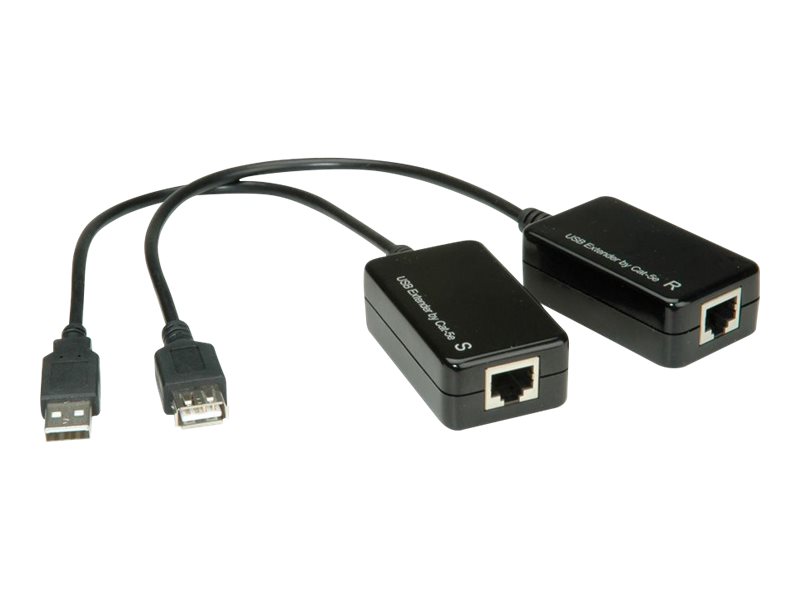 VALUE USB 1.1 Extender over RJ-45 - Remote-Einheit und lokale Einheit