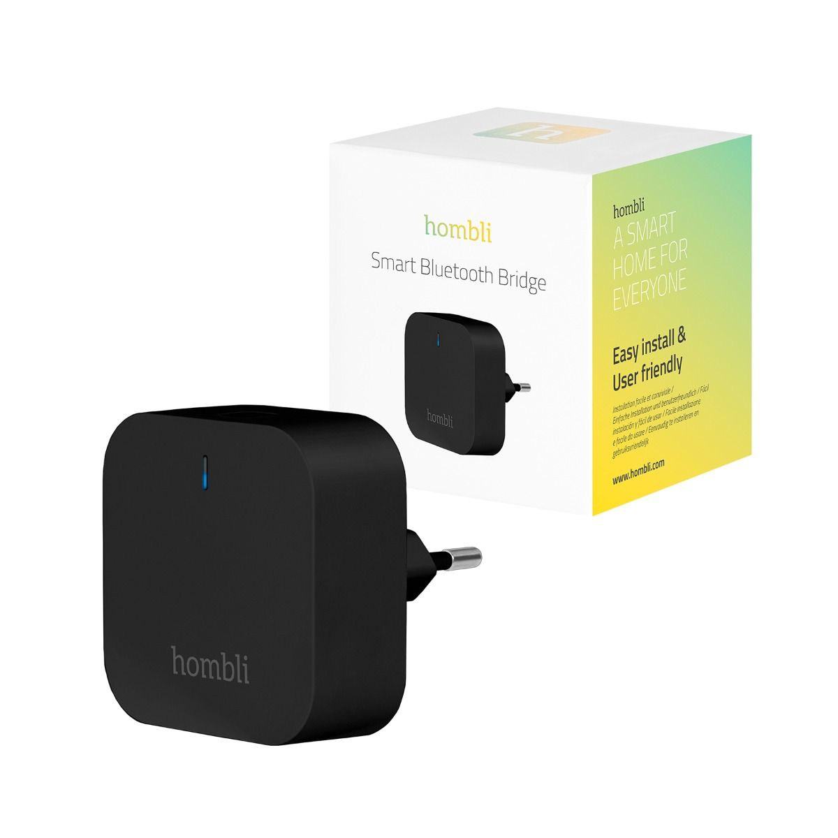 Hombli HBSB-0100 - Netzwerkbrücke - WLAN - Schwarz, Ansicht 2