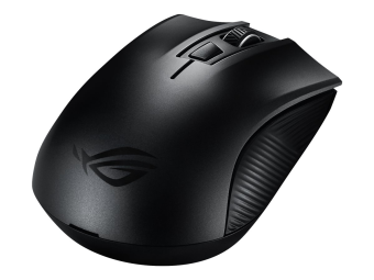 ASUS ROG Strix Carry - Maus - Für Rechtshänder - optisch - kabellos - 2.4 GHz Bluetooth 5.0 LE - kabelloser Empfänger (USB)