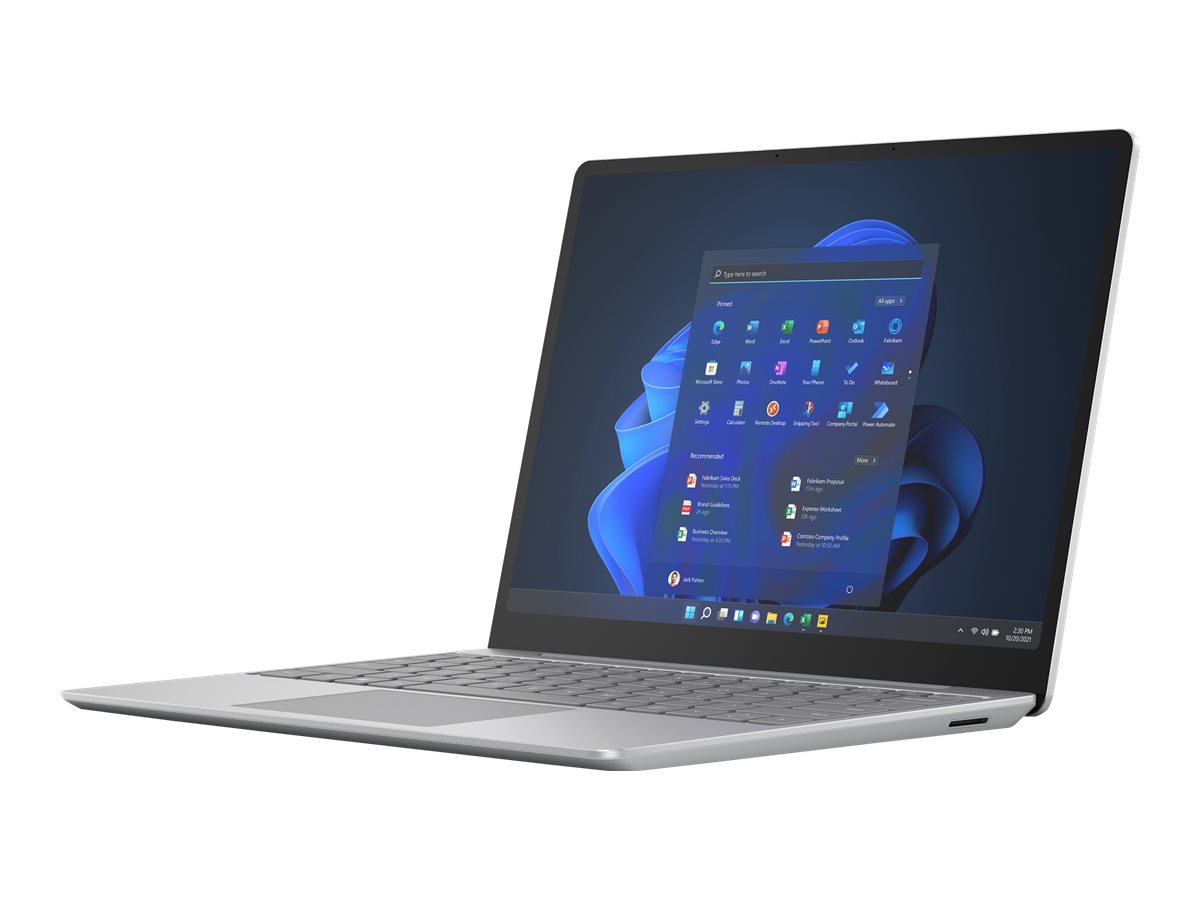 Microsoft Surface Laptop Go 2 for Business - Intel Core i5 1135G7 - Win 11 Pro - Iris Xe Graphics - 4 GB RAM - 128 GB SS