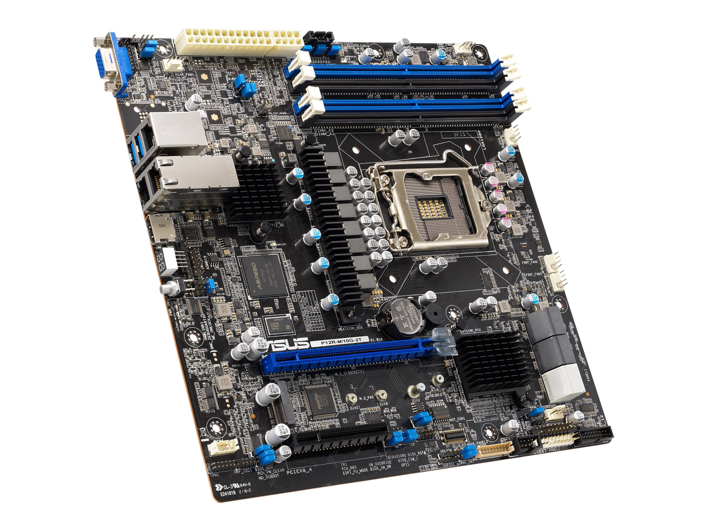 ASUS P12R-M10G-2T - Motherboard - micro ATX
