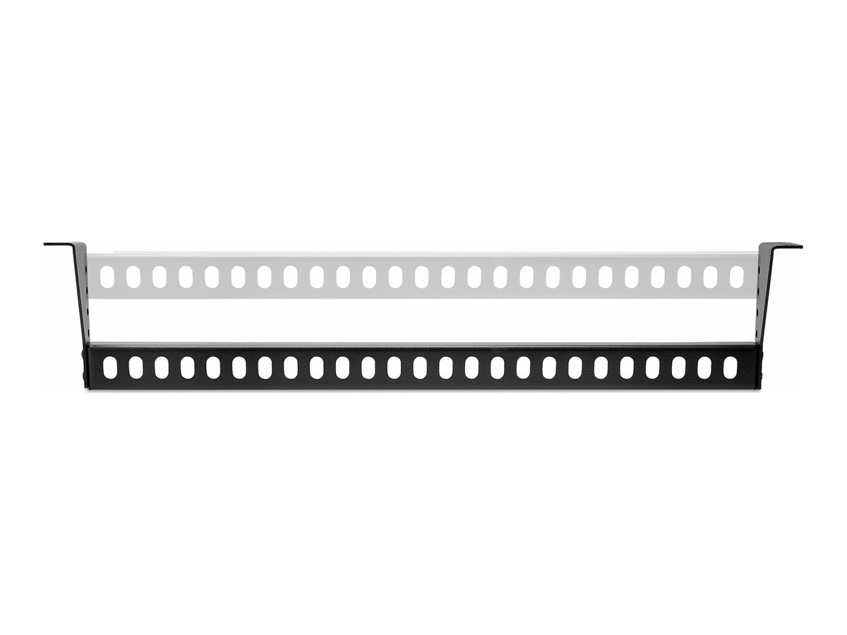 StarTech.com 1U Rack Mountable Cable Lacing Bar wAdjustable Depth Cable Support Guide For Organized 19 RacksCabinets Horizontal Cable Guide For Patch PanelsSwitchesPDUs - Rack Kabelmanagementführung (horizontal)