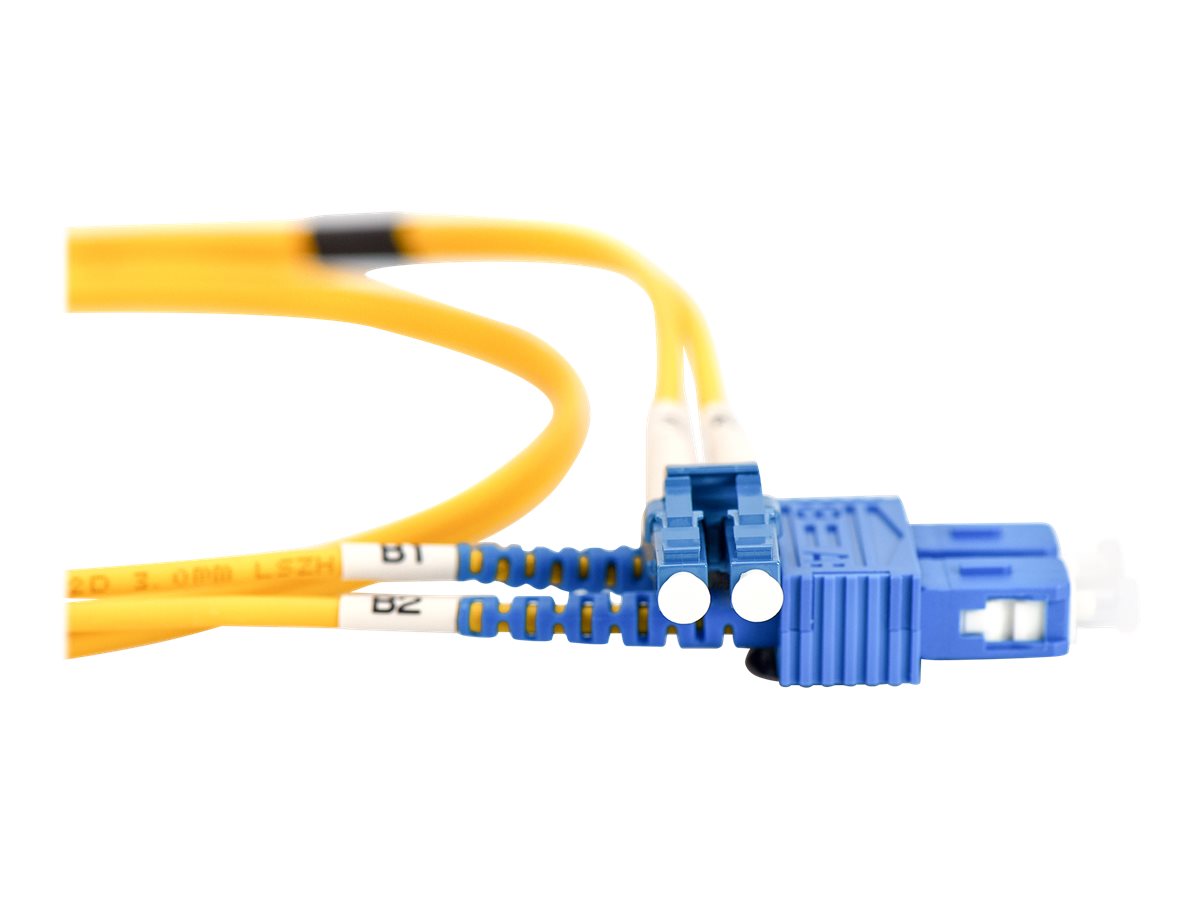 DIGITUS LWL Singlemode Patchkabel, LC / SC