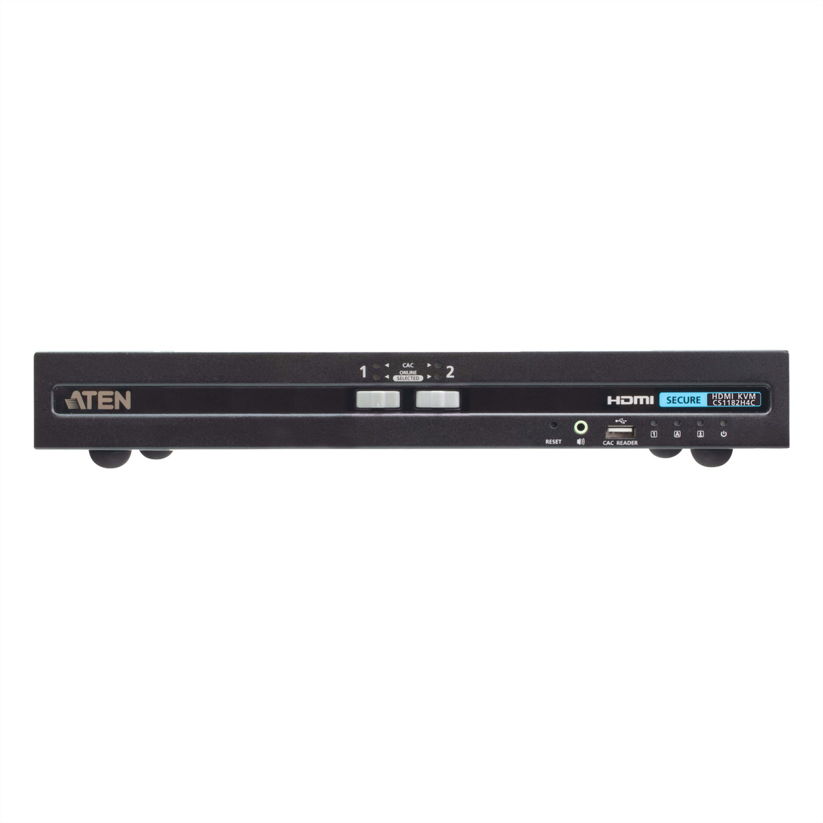 ATEN USB - 4K HDMI Secure KVM Switch with C - KVM-Umschalter - 2-Port