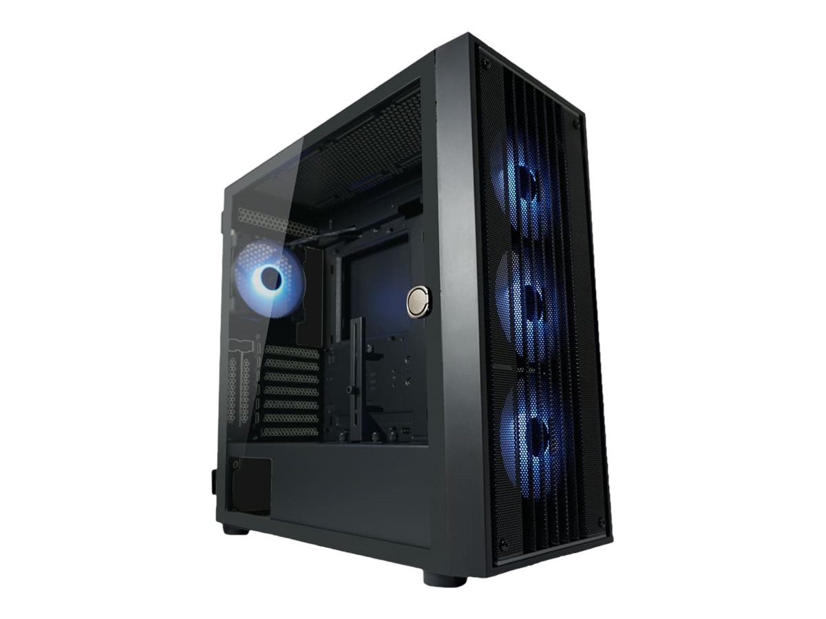 LC-Power Gaming 810B Dark_Crawler_X - Tower Gaming - E-ATX - Seitenteil mit Fenster (gehärtetes Glas)
