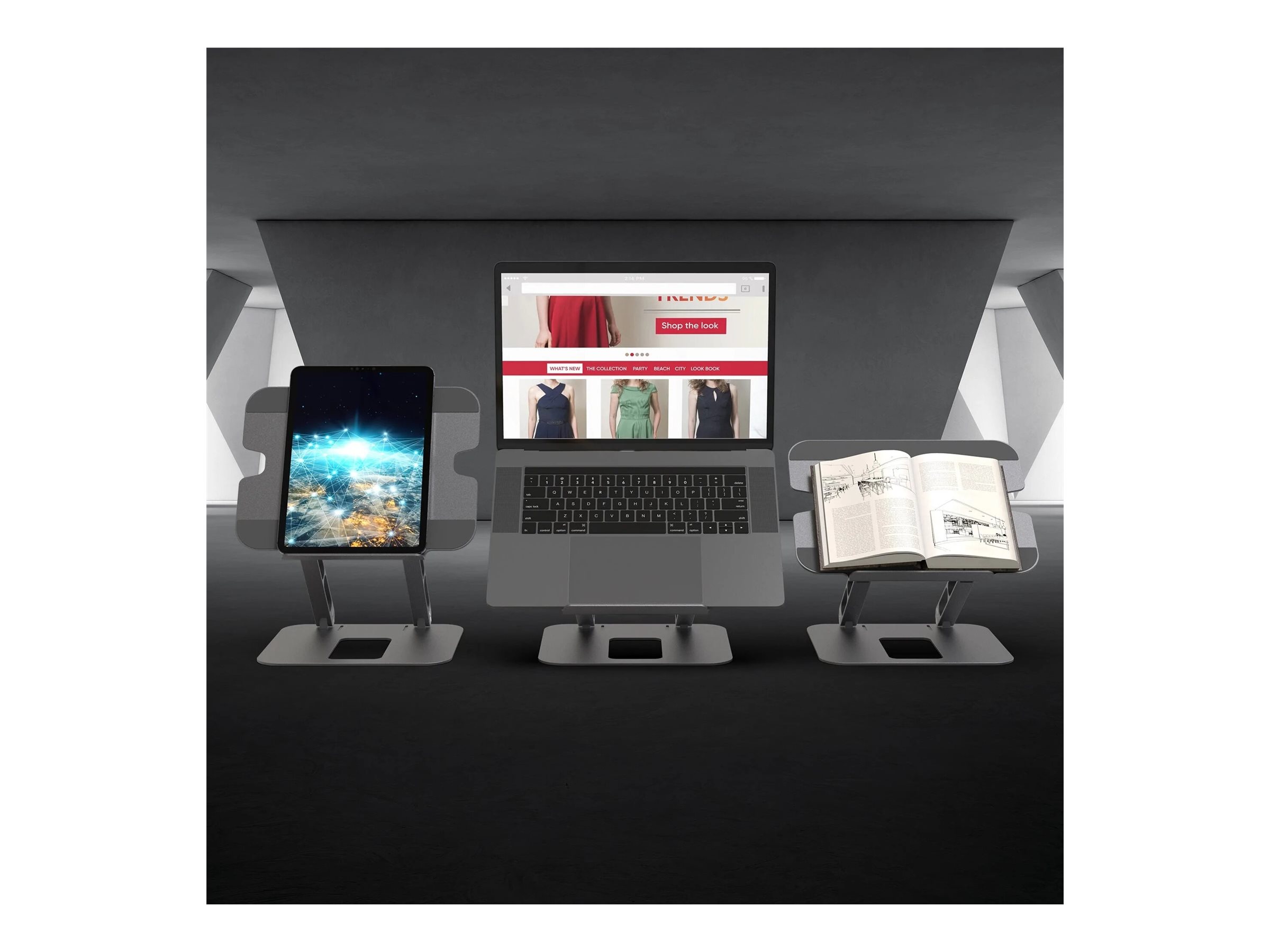 j5create JTS127-N - Notebook- / Tablet-Ständer - mehrwinklig - 40.6 cm (16), Ansicht 4