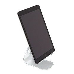 TerraTec iTab M - Aufstellung - für Mobiltelefon / Tablet - Aluminium - Silber - Bildschirmgröße: 8.8-25 cm (3.5-10), Ansicht 3