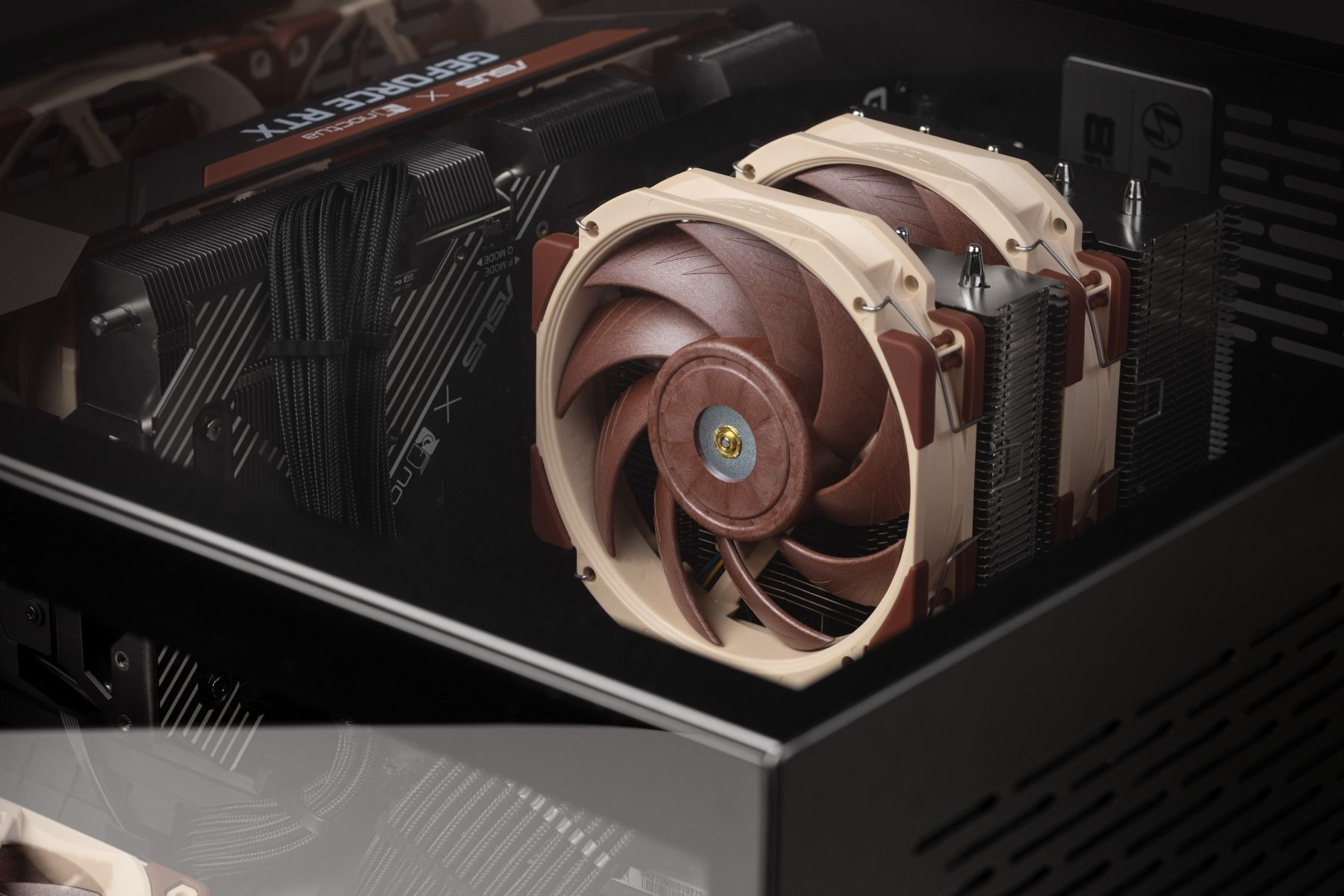 Noctua NF-A12x25r PWM - Gehäuselüfter - 120 mm, Ansicht 2