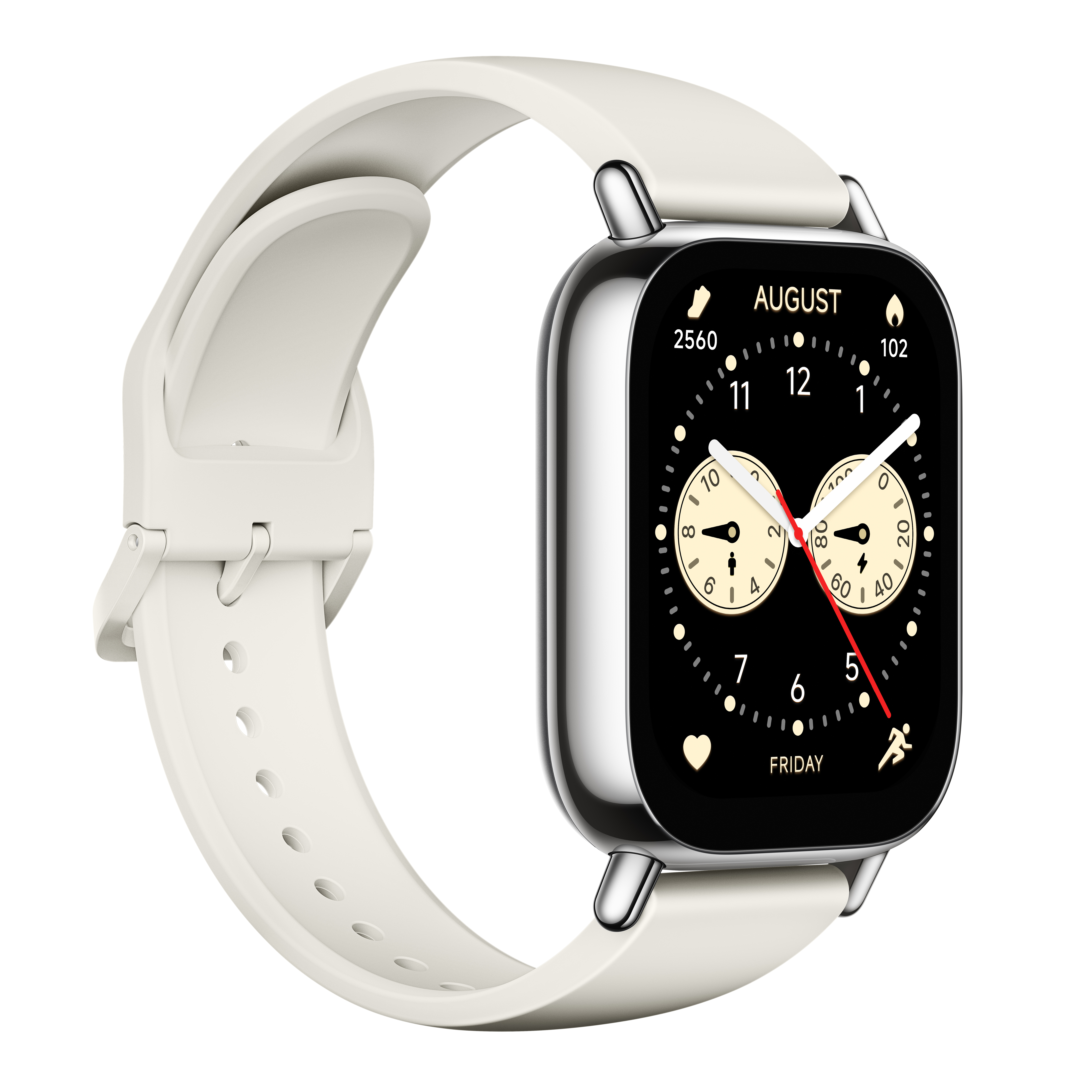 Xiaomi Redmi Watch 5 Lite - Intelligente Uhr mit Riemen - Gold - Handgelenkgröße: 135-205 mm - Anzeige 5 cm (1.96), Ansicht 2