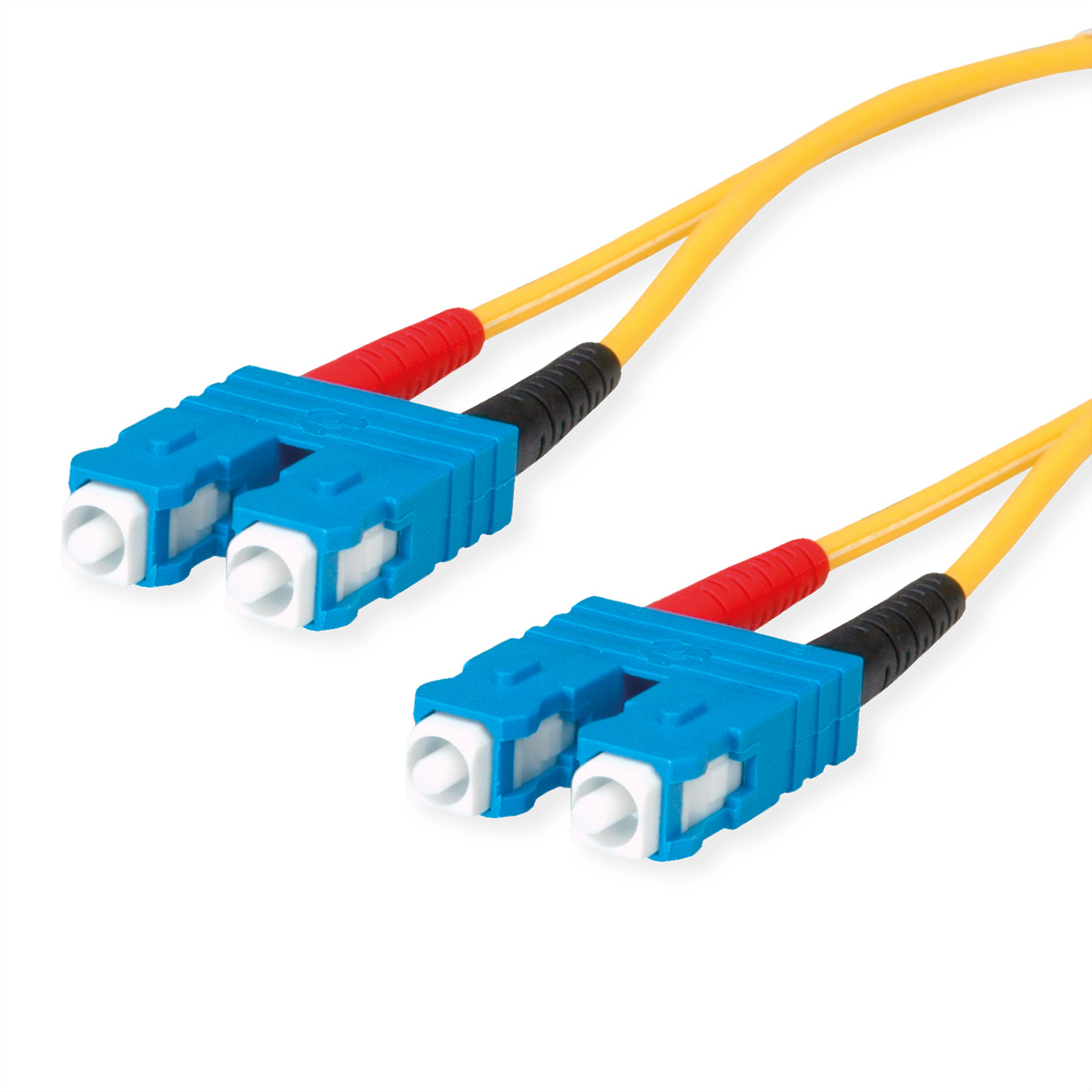 Telegärtner Karl Gärtner - Patch-Kabel - SC Single-Modus (M) zu SC Single-Modus (M) - 1 m - 9/125 Mikrom. - Gelb, Ansicht 2