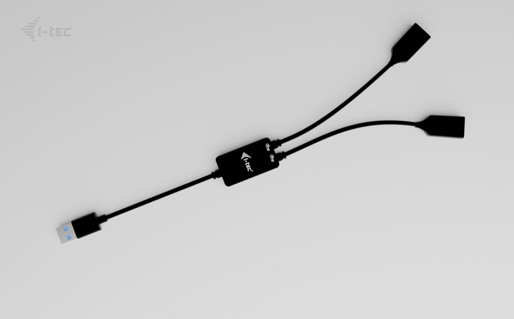 i-tec Hub - USB-A-Kabel - 2 x USB 3.2 Gen 1, Ansicht 4