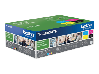 Brother TN243CMYK Value Pack - 4er-Pack - Schwarz Gelb Cyan Magenta