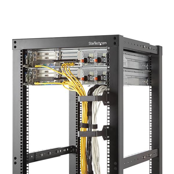 StarTech.com Mehrwege Rack Kabelführung/ Kabelmanagement Ring, Ansicht 3