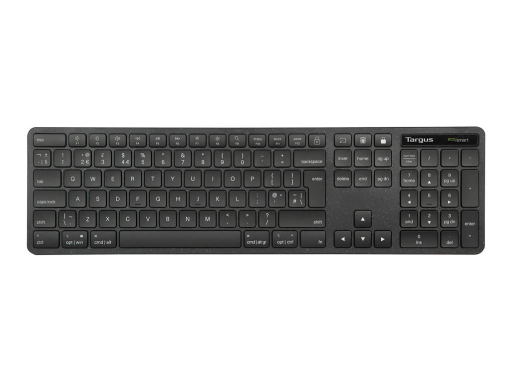 Targus EcoSmart - Tastatur - full size - antimicrobial