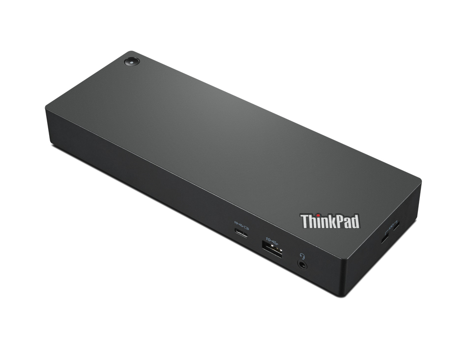 Lenovo ThinkPad Universal Thunderbolt 4 - Verkabelt - Thunderbolt 4 - 3,5 mm - Schwarz - cULus - FCC - ICES - NOM - Gleichstrom