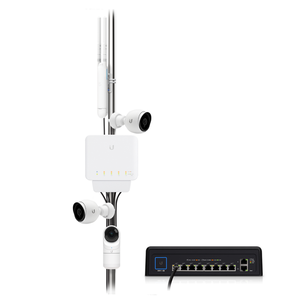 UbiQuiti UniFi Switch USW-FLEX - Switch - managed - 4 x 10/100/1000 (PoE), Ansicht 4