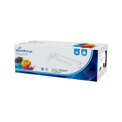 MEDIARANGE Schwarz - kompatibel - Tonerpatrone (Alternative zu: Lexmark 70C2HKE), Ansicht 2