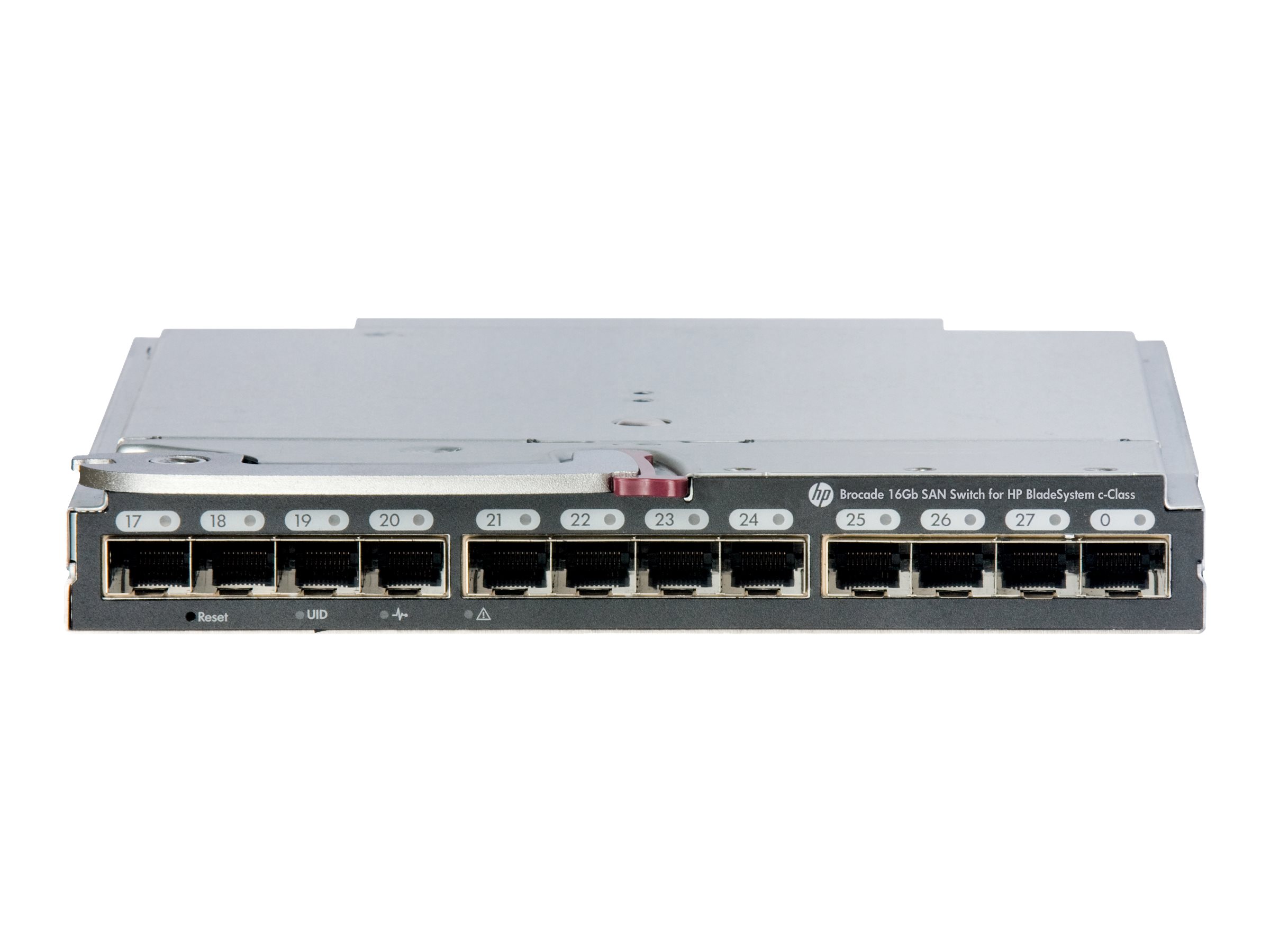HPE Brocade 16Gb28 SAN Switch for HP BladeSystem c-Class - Switch - managed - 16 x 16Gb Fibre Channel (intern)