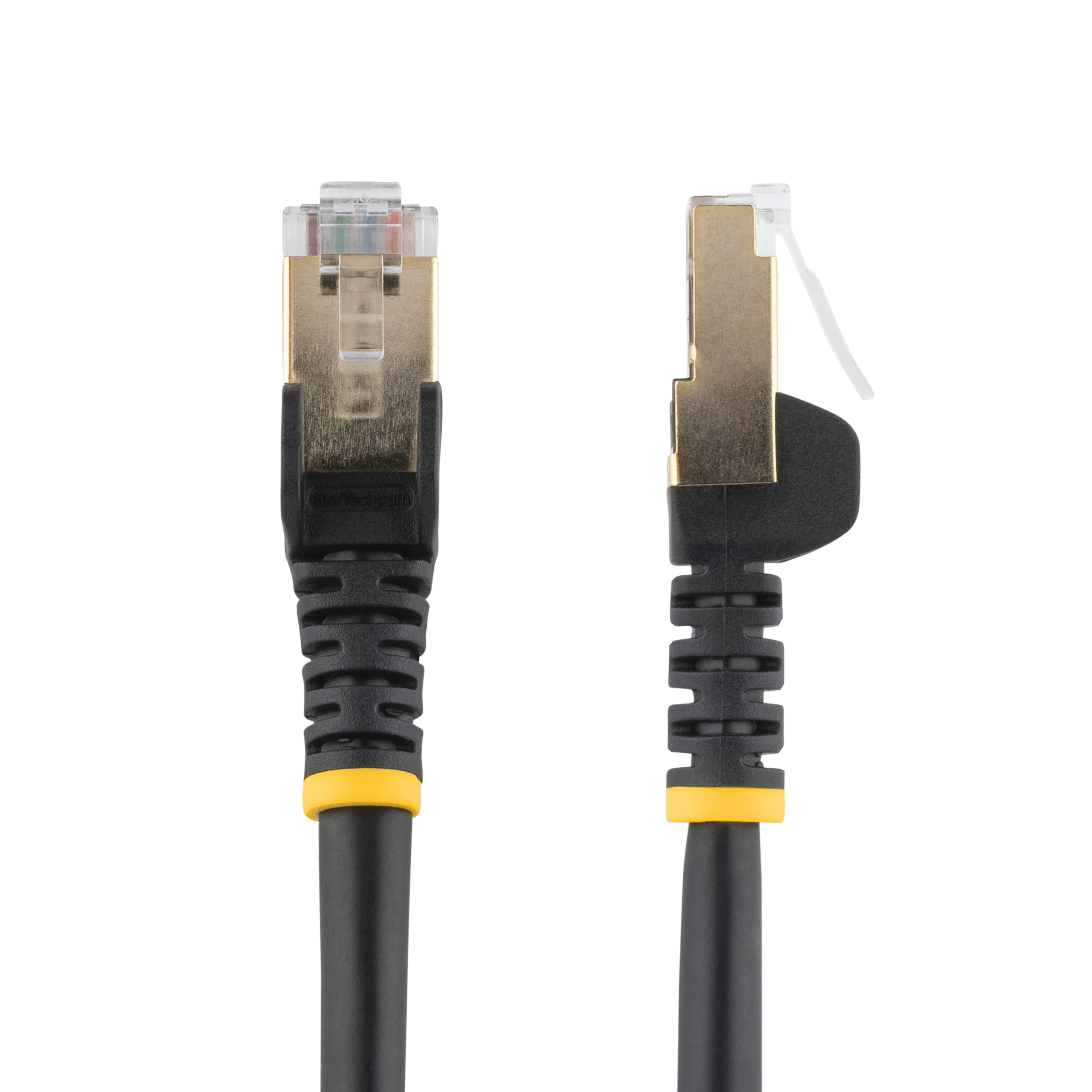 StarTech.com 1,5m CAT6a Kabel - Schwarz - Patchkabel - STP - Snagless-RJ45-Steckverbinder, 1,5 m, Cat6a, U/FTP (STP), RJ-45, RJ-45, Schwarz