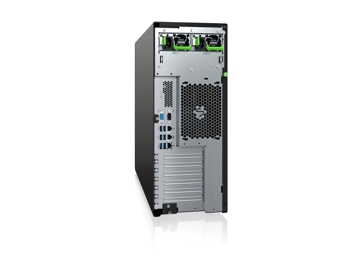 Fsas Technologies Fujitsu PRIMERGY TX1330 M6 - Server - Tower - 1-Weg - 1 x Xeon 6337P / 3.5 GHz - RAM 32 GB - SATA/SAS - Hot-Swap 6.4 cm (2.5")