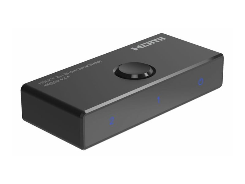 MicroConnect MC-HDMISWITCH-4K-MINI - HDMI - ABS - Schwarz - 60 Hz - 3860 x 2160 - 18 Gbit/s, Ansicht 3