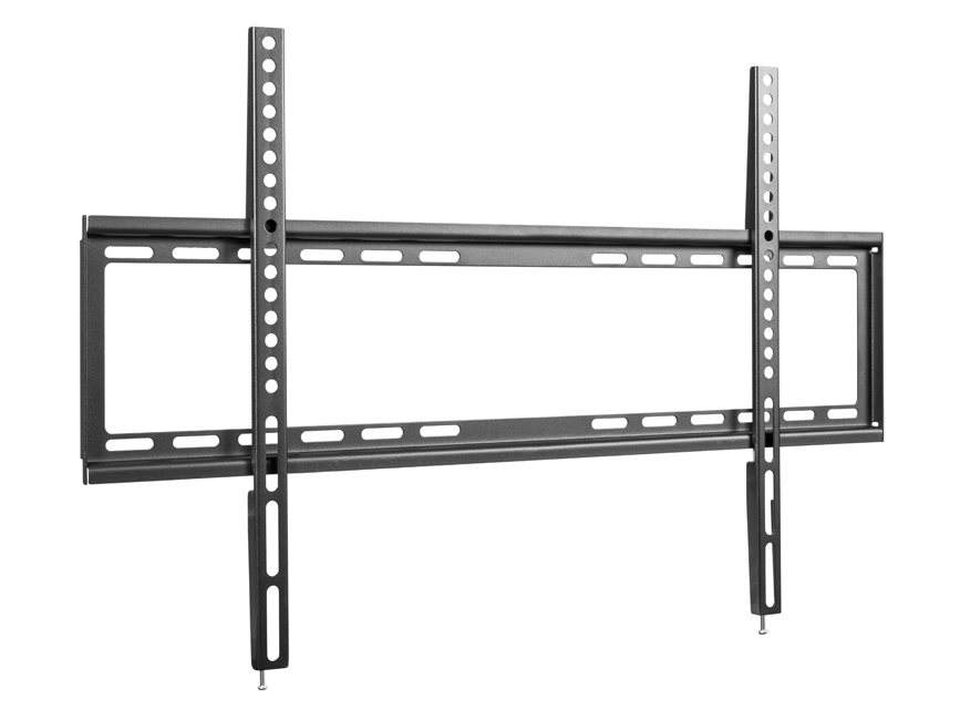 Equip Halterung - Ultra-dünn - für Curved Panel/Flat Panel - fest - stainless steel - Schwarz (37-75), Ansicht 2