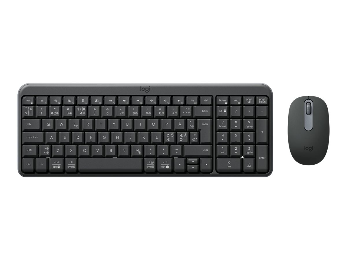 Logitech MK250 - Tastatur-und-Maus-Set - kabellos