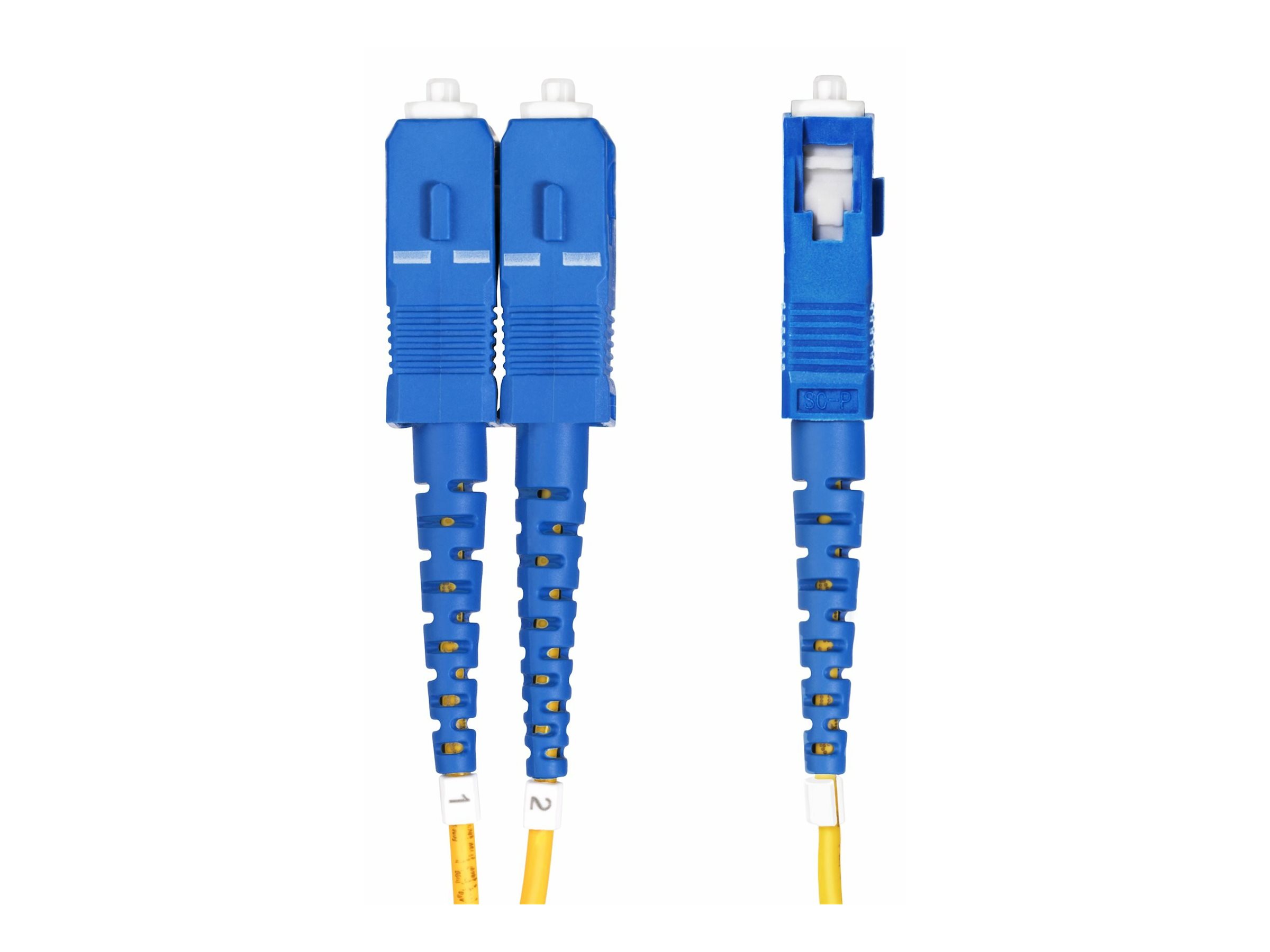 StarTech.com 50m OS2 LWL Patchkabel LC zu SC (UPC)